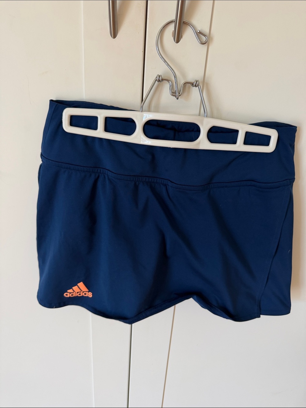 Adidas Athletic Climalite Tennis Golf Skirt Navy